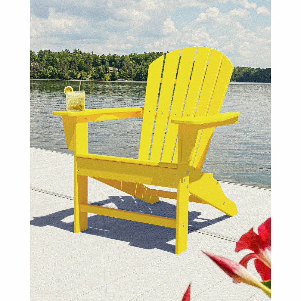 POLYWOOD® South Beach Adirondack Chair | Plow & Hearth