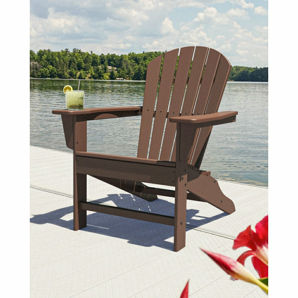 POLYWOOD® South Beach Adirondack Chair | Plow & Hearth