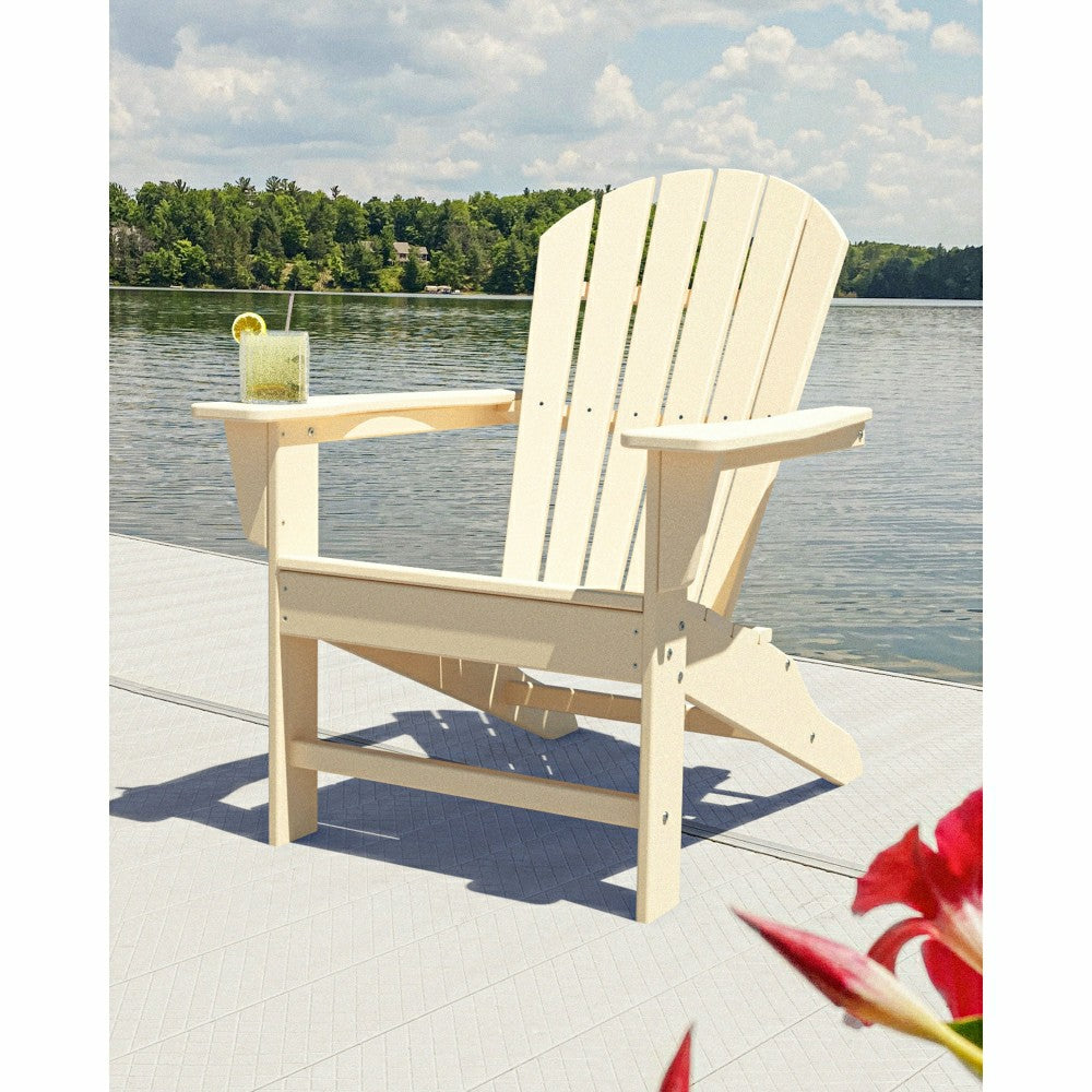 POLYWOOD® South Beach Adirondack Chair | Plow & Hearth