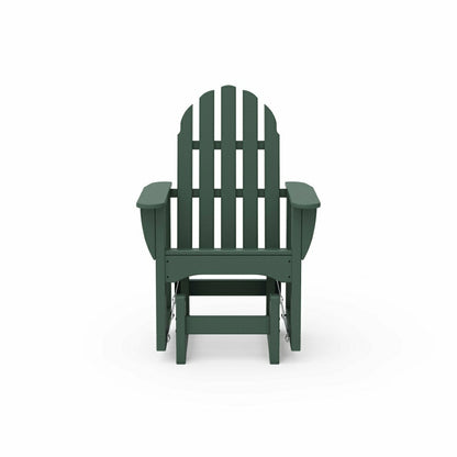 POLYWOOD® Classic Adirondack Glider Chair | Plow & Hearth