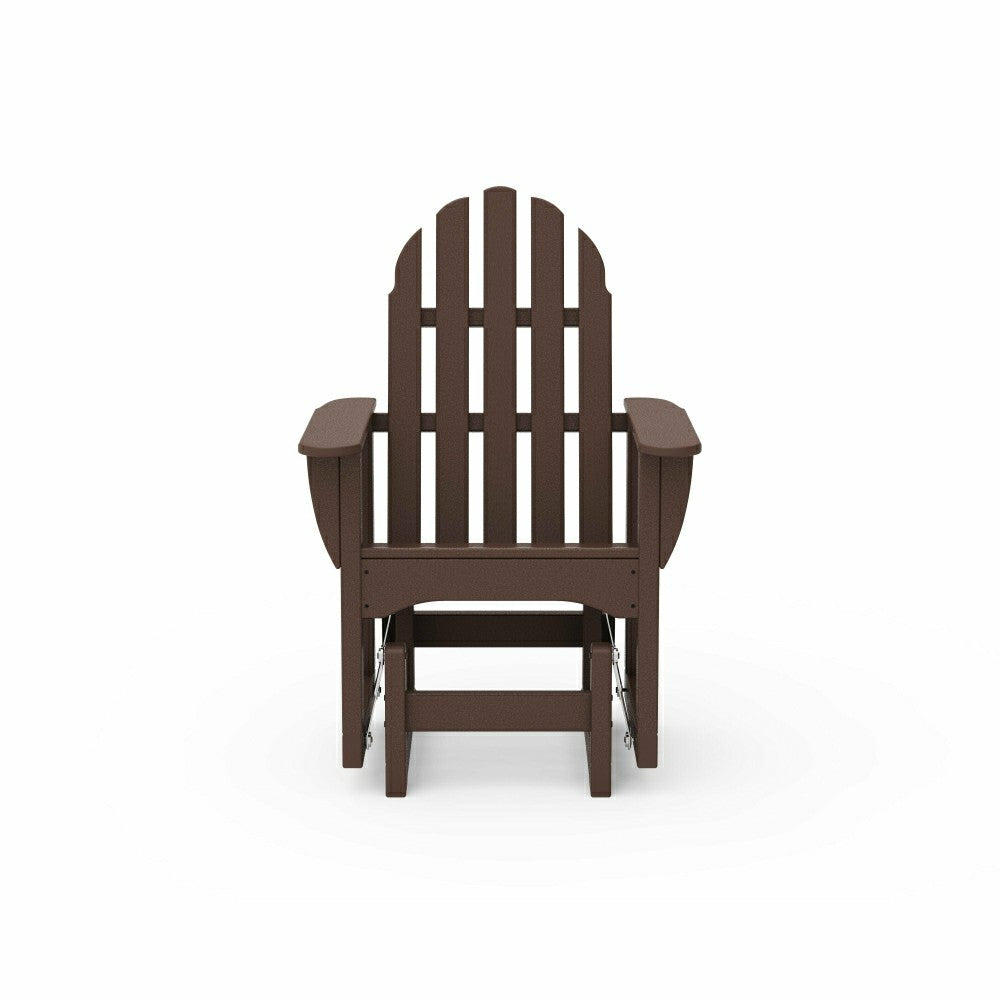 POLYWOOD® Classic Adirondack Glider Chair | Plow & Hearth