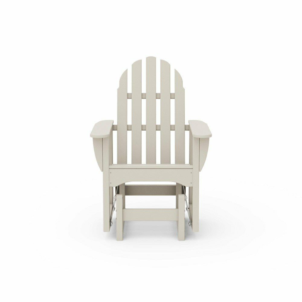 POLYWOOD® Classic Adirondack Glider Chair | Plow & Hearth