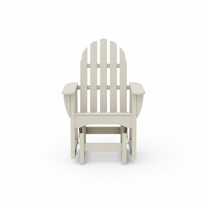 POLYWOOD® Classic Adirondack Glider Chair | Plow & Hearth
