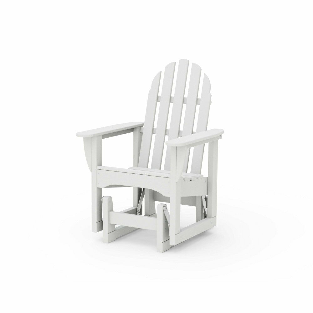 POLYWOOD® Classic Adirondack Glider Chair | Plow & Hearth