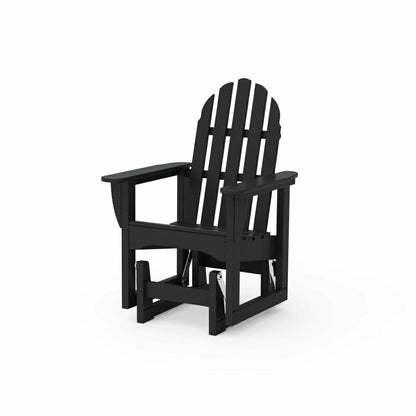 POLYWOOD® Classic Adirondack Glider Chair | Plow & Hearth
