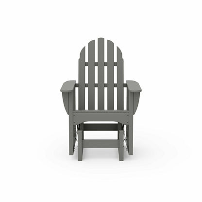 POLYWOOD® Classic Adirondack Glider Chair | Plow & Hearth