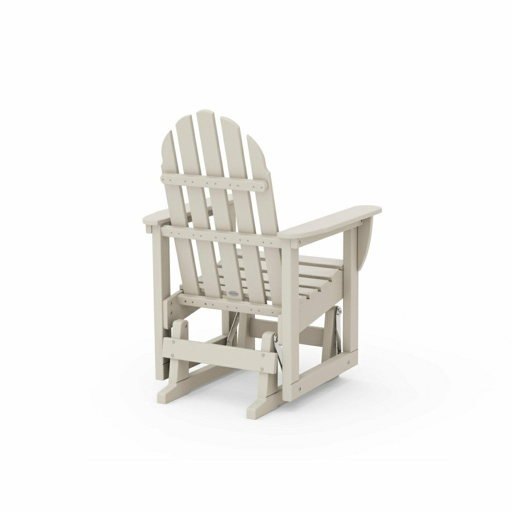 POLYWOOD® Classic Adirondack Glider Chair | Plow & Hearth