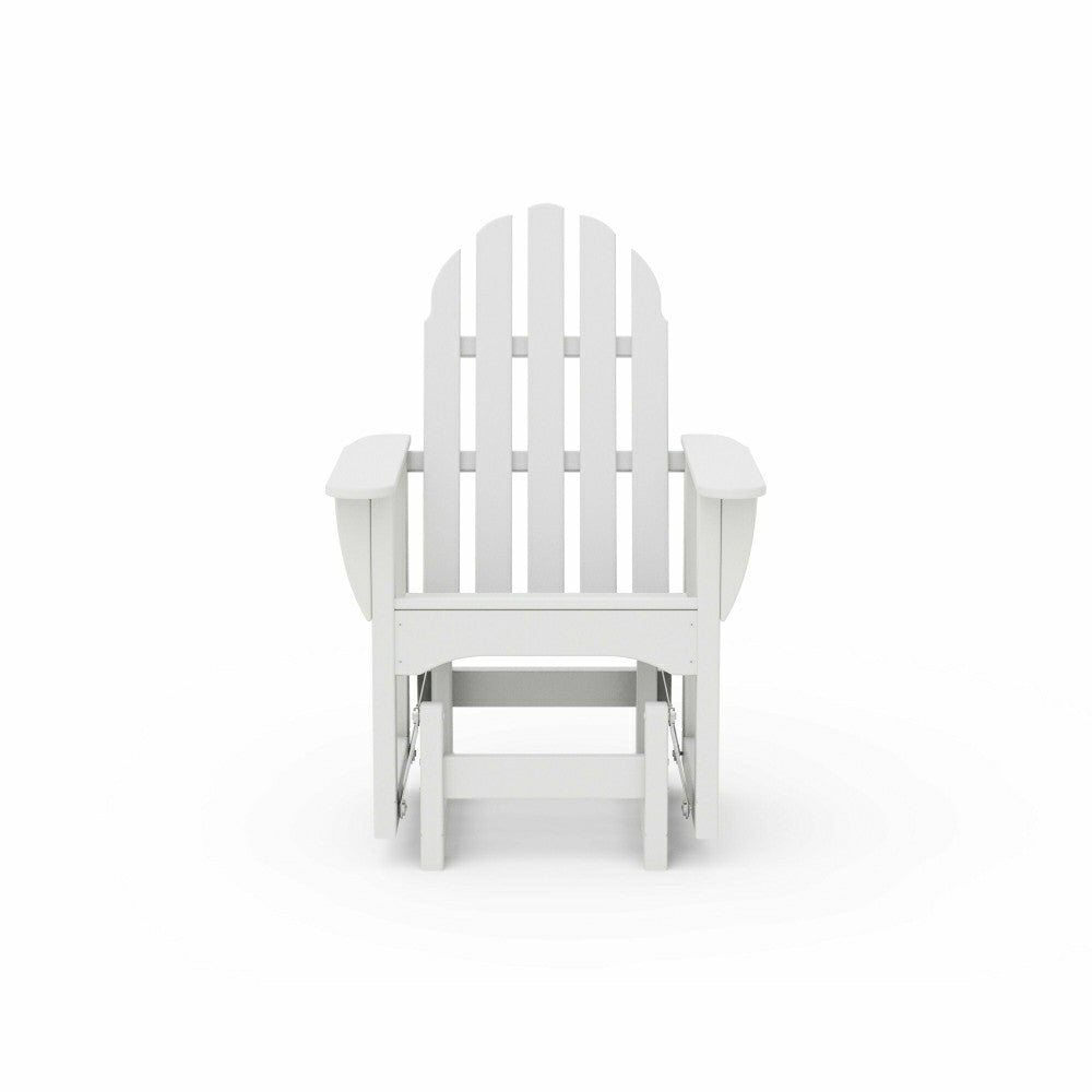 POLYWOOD® Classic Adirondack Glider Chair | Plow & Hearth
