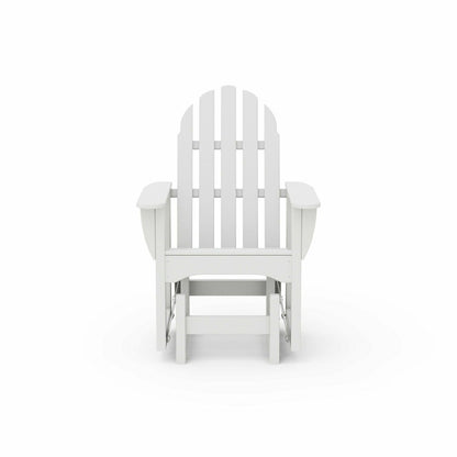 POLYWOOD® Classic Adirondack Glider Chair | Plow & Hearth