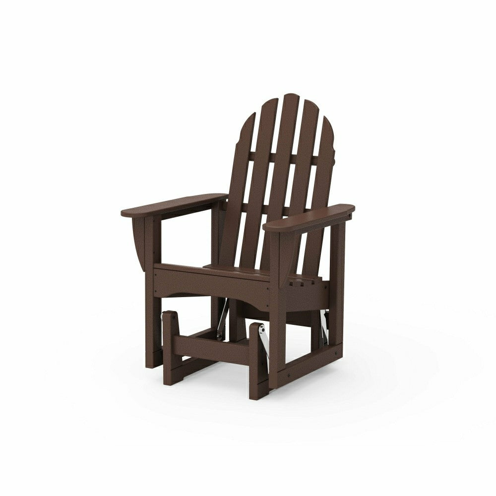 POLYWOOD® Classic Adirondack Glider Chair | Plow & Hearth