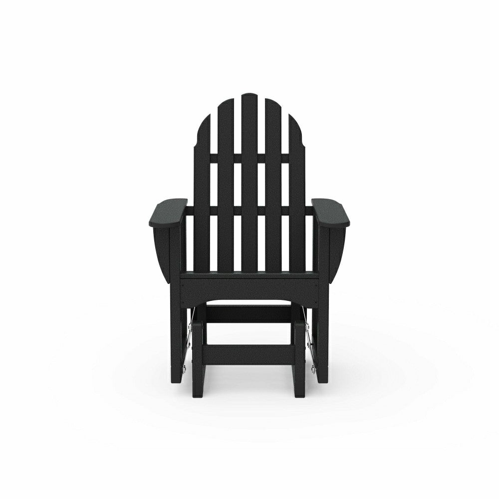 POLYWOOD® Classic Adirondack Glider Chair | Plow & Hearth