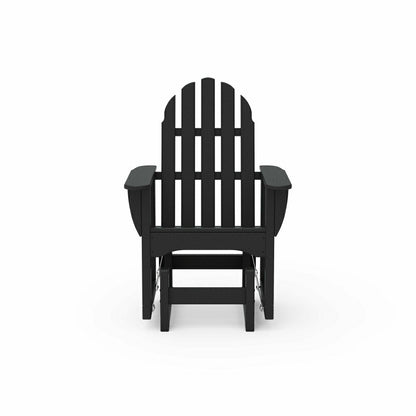 POLYWOOD® Classic Adirondack Glider Chair | Plow & Hearth