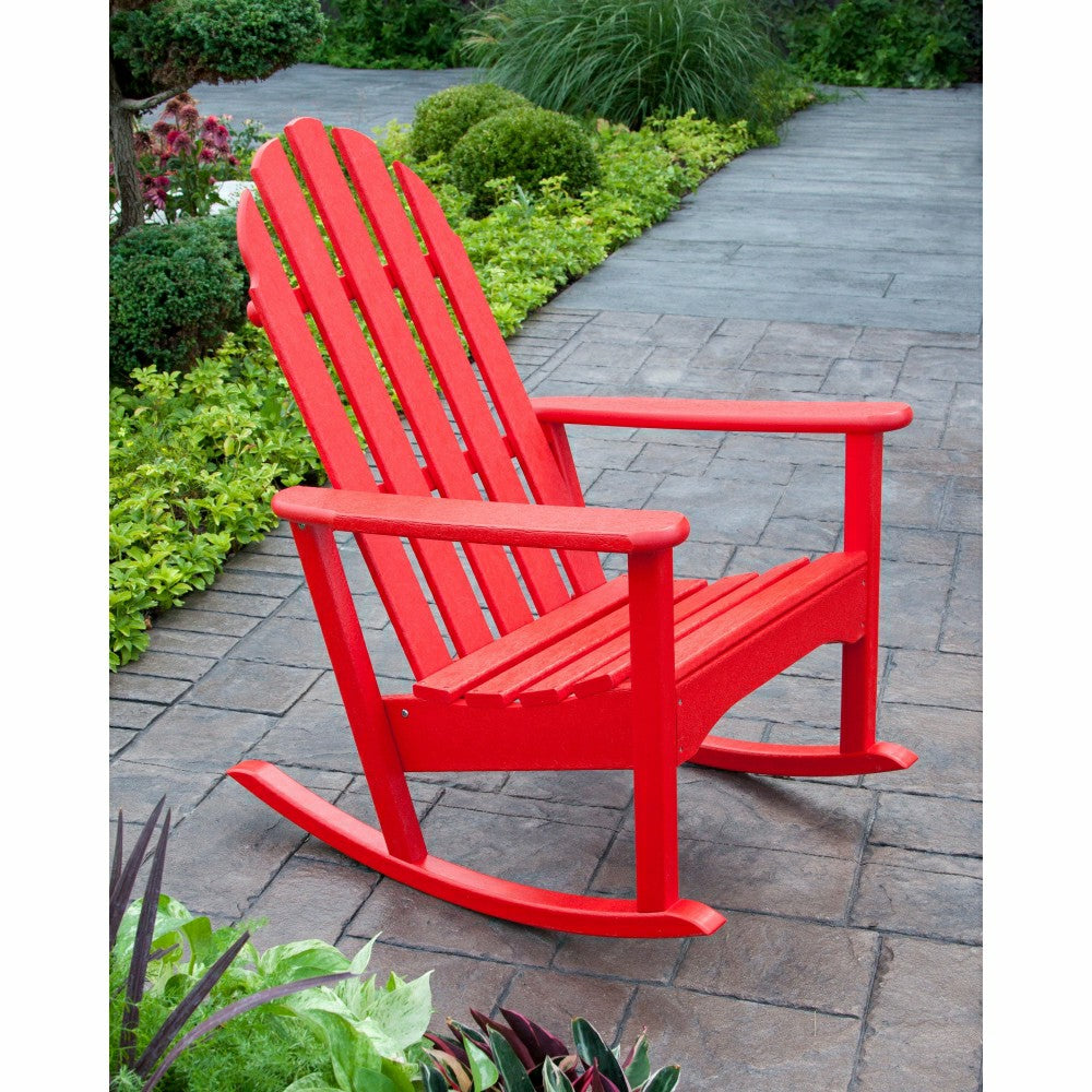 POLYWOOD® Classic Adirondack Rocking Chair | Plow & Hearth