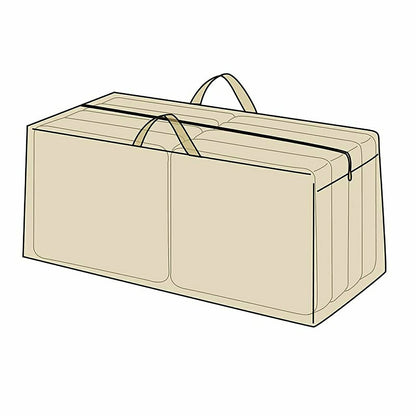 Deluxe Outdoor Furniture Cushion Storage Bag | Plow & Hearth