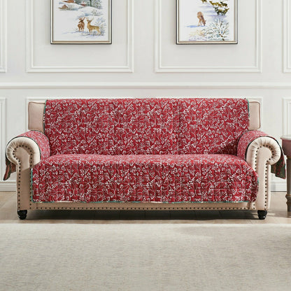 Willow Holiday Reversible Chair Cover | Plow & Hearth