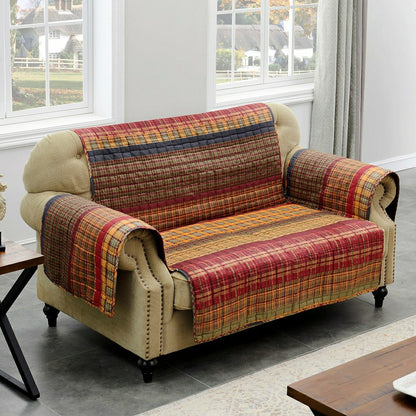 Gold Rush Reversible Chair Cover | Plow & Hearth