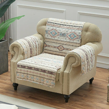 Phoenix Tan Reversible Chair Cover | Plow & Hearth