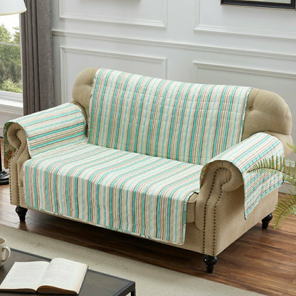 Atlantis Jade Reversible Chair Cover | Plow & Hearth