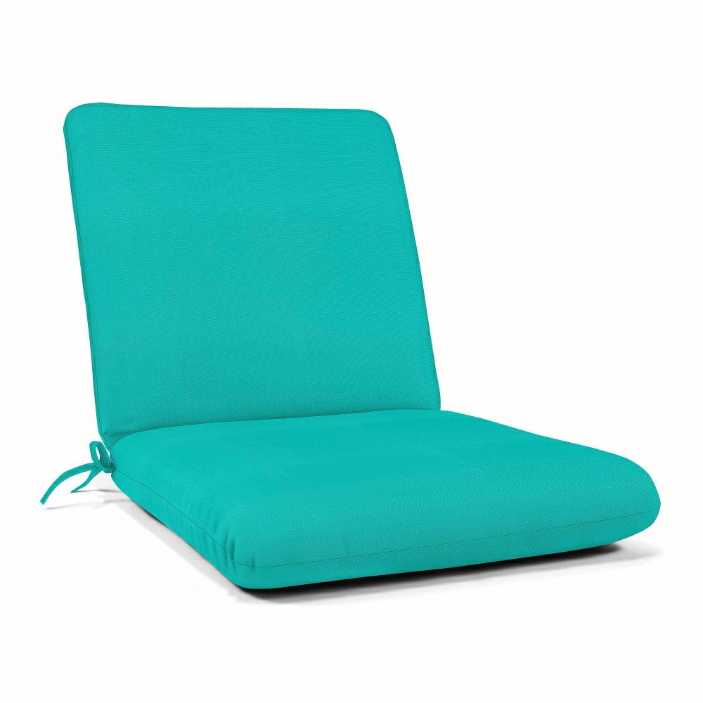 Sunbrella Premium Club Cushion with Ties | Plow & Hearth