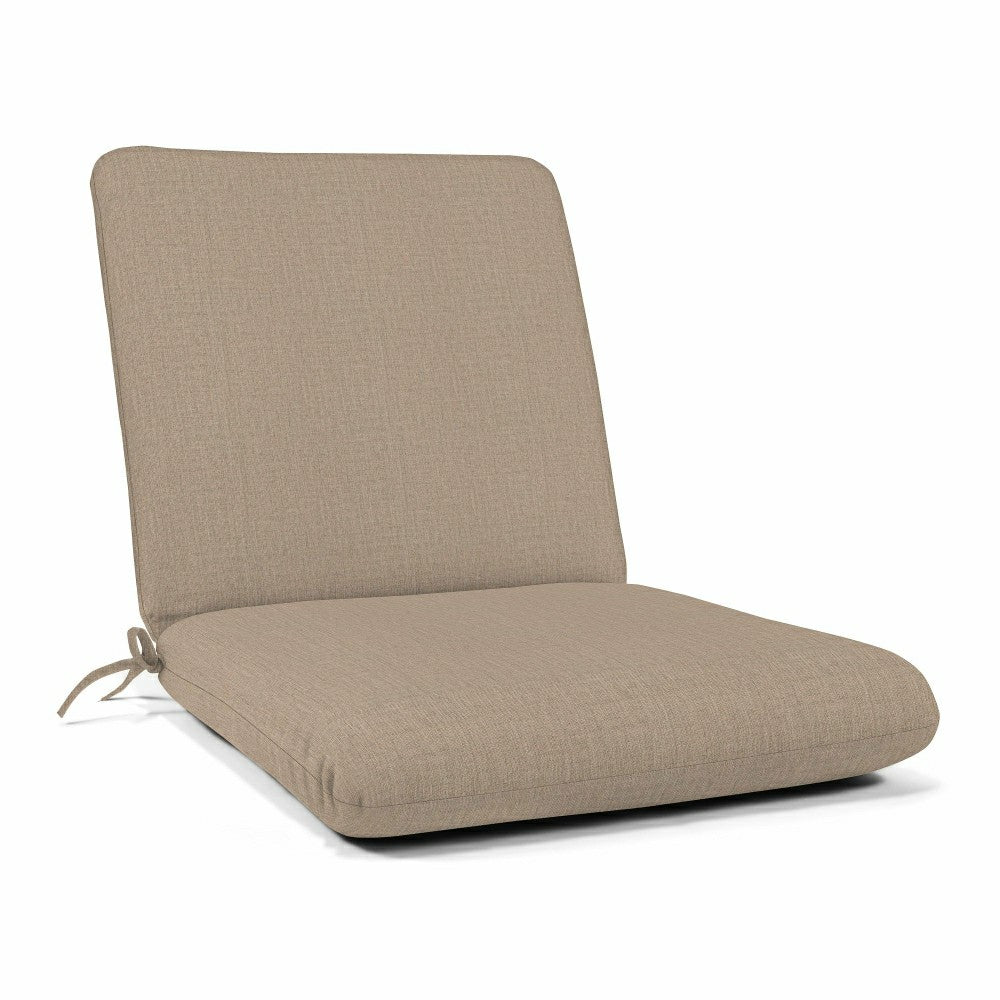 Sunbrella Premium Club Cushion with Ties | Plow & Hearth
