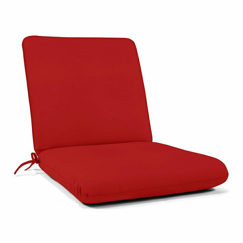 Sunbrella Premium Club Cushion with Ties | Plow & Hearth