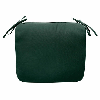 Classic Chair Cushion with Ties | Plow & Hearth