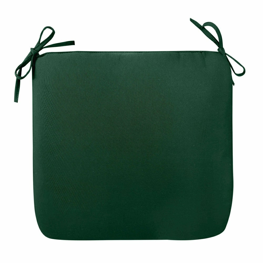 Classic Chair Cushion with Ties | Plow & Hearth