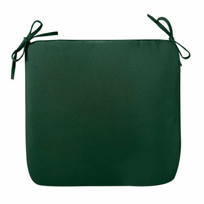Classic Chair Cushion with Ties | Plow & Hearth