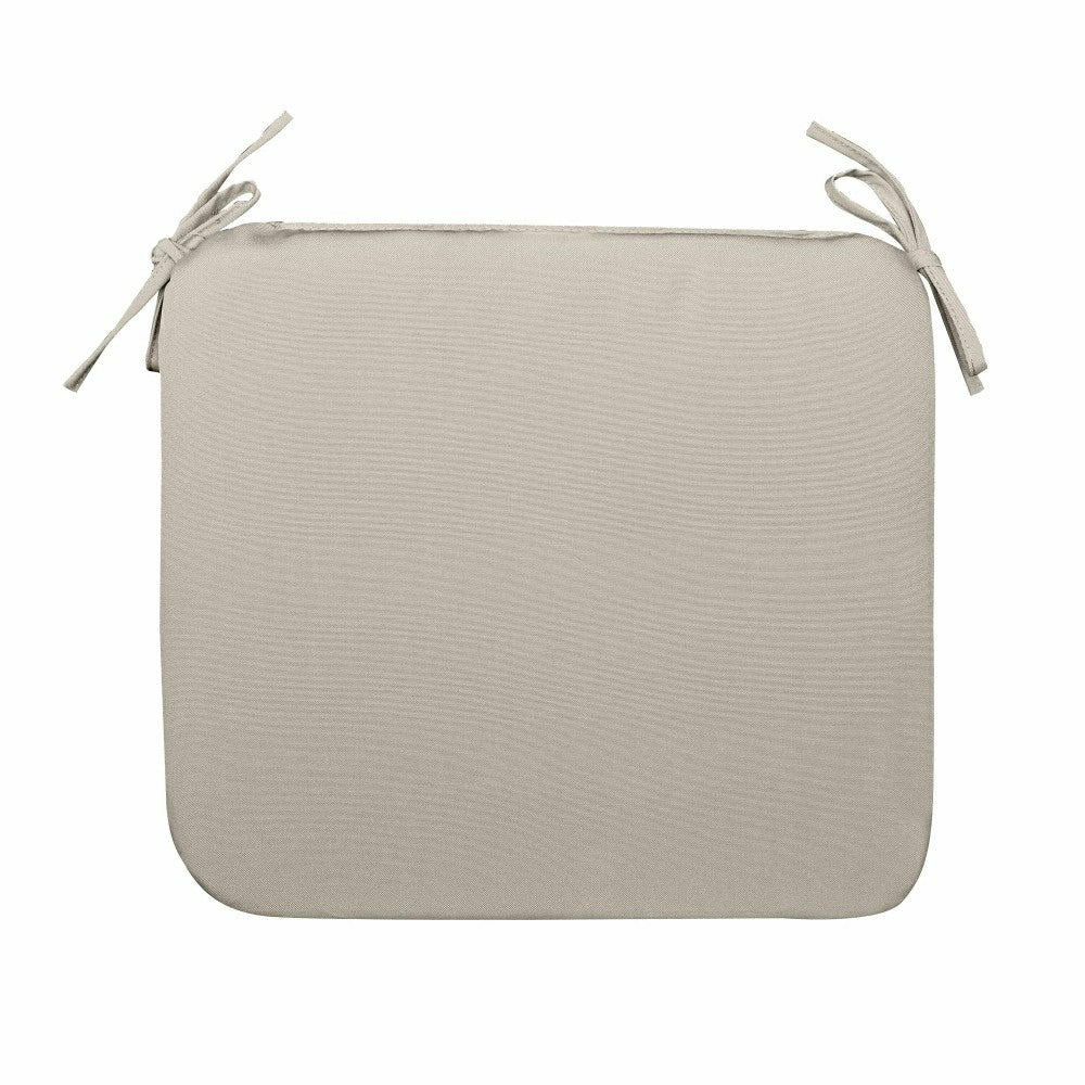 Classic Chair Cushion with Ties | Plow & Hearth