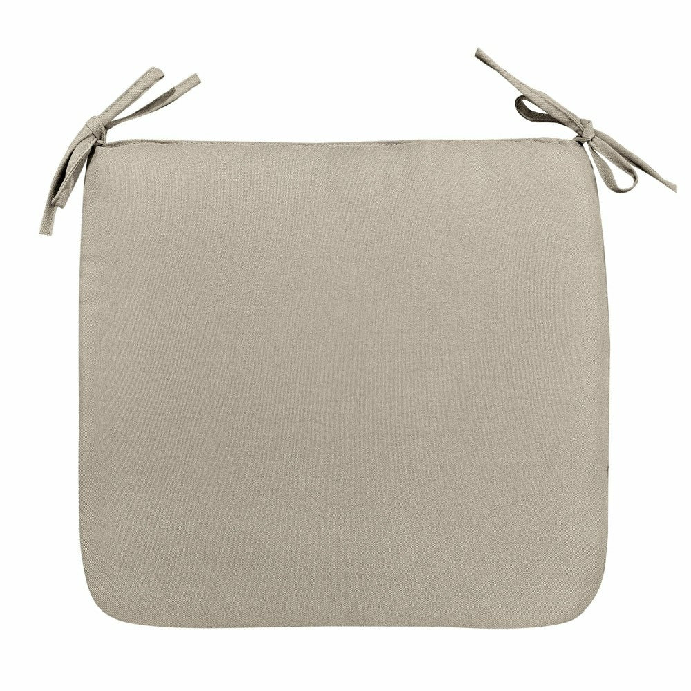 Classic Chair Cushion with Ties | Plow & Hearth