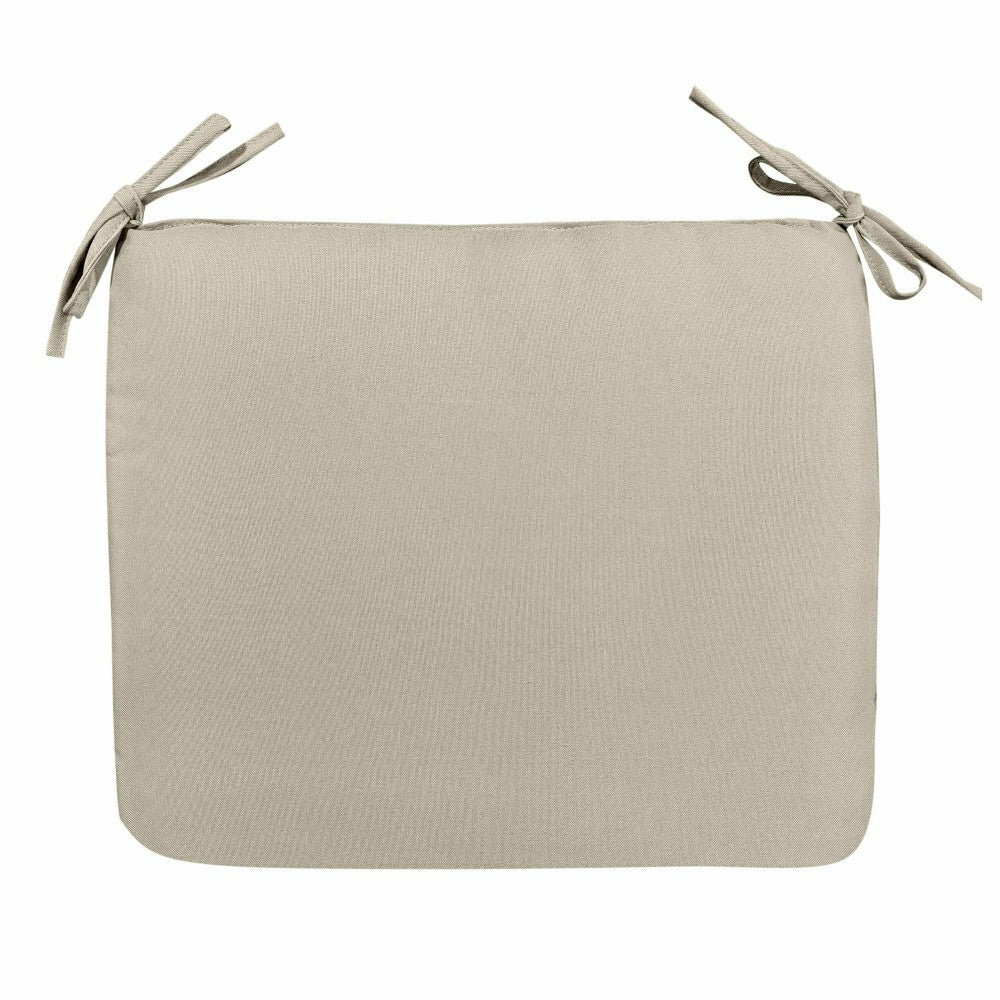 Classic Chair Cushion with Ties | Plow & Hearth