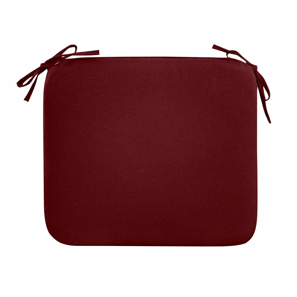 Classic Chair Cushion with Ties | Plow & Hearth