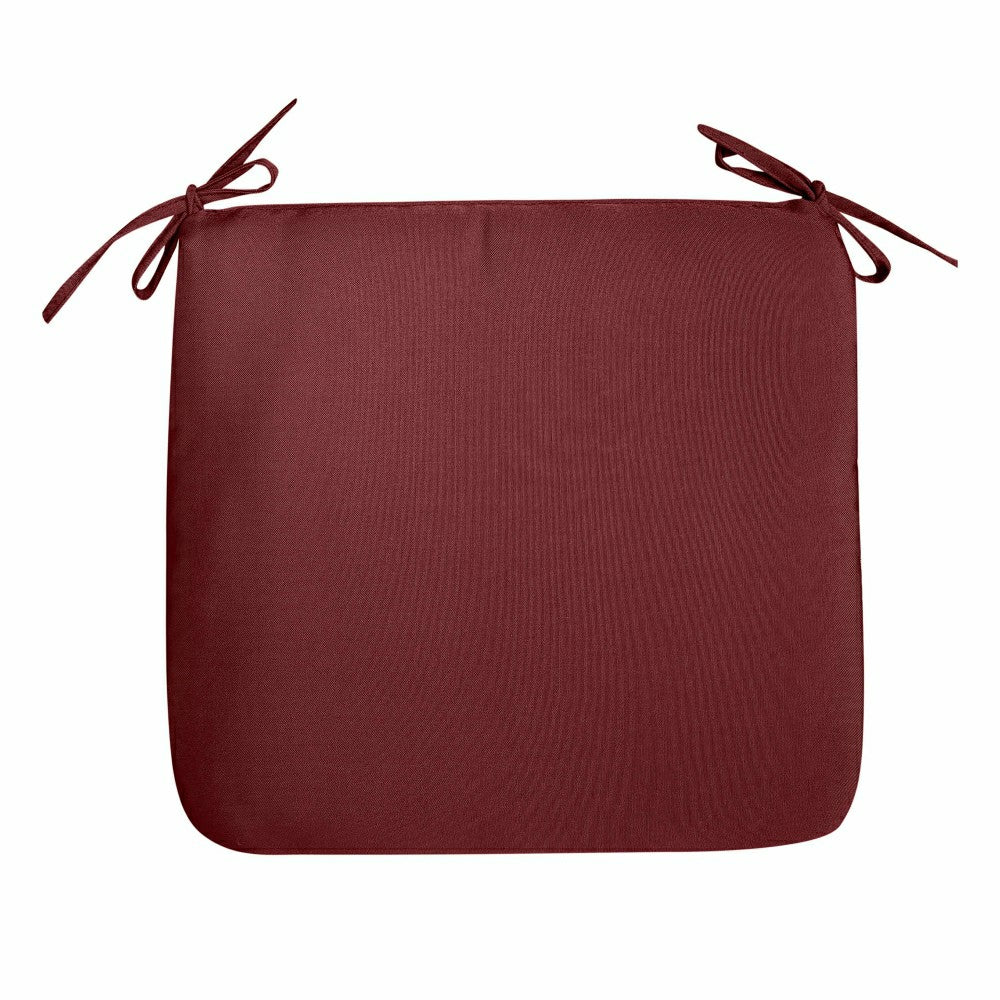 Classic Chair Cushion with Ties | Plow & Hearth