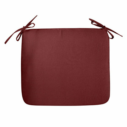 Classic Chair Cushion with Ties | Plow & Hearth