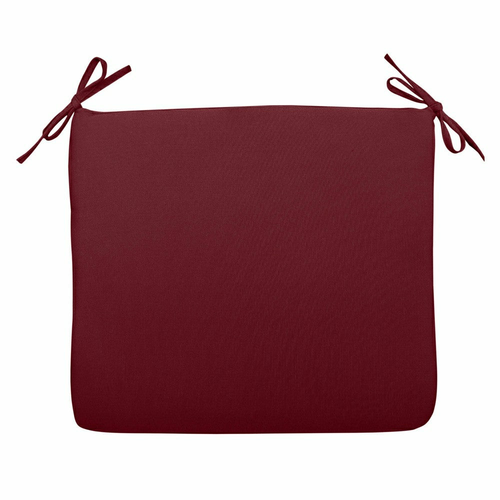 Classic Chair Cushion with Ties | Plow & Hearth