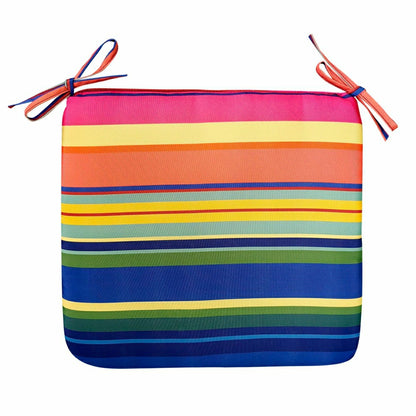 Classic Chair Cushion with Ties | Plow & Hearth