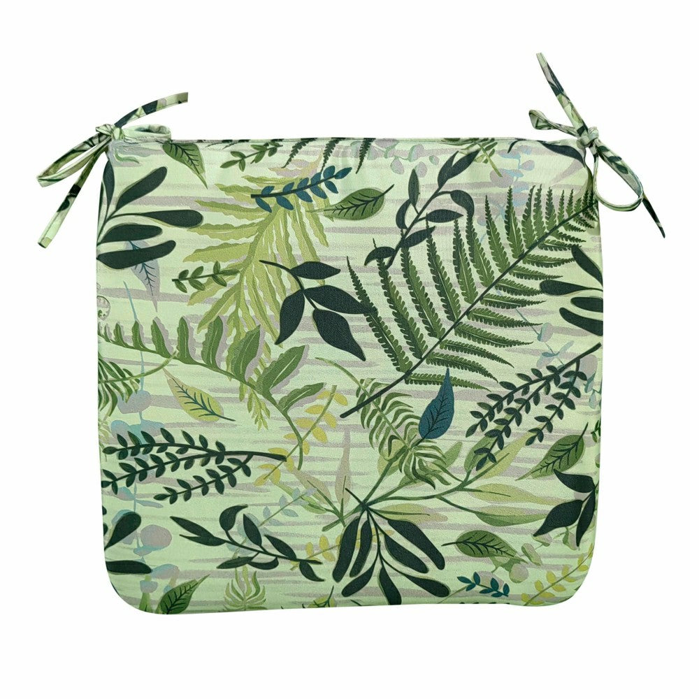 Classic Chair Cushion with Ties | Plow & Hearth