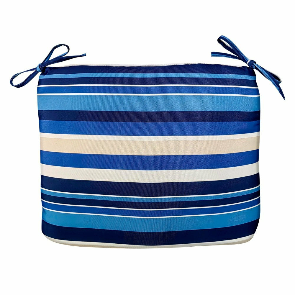 Classic Chair Cushion with Ties | Plow & Hearth