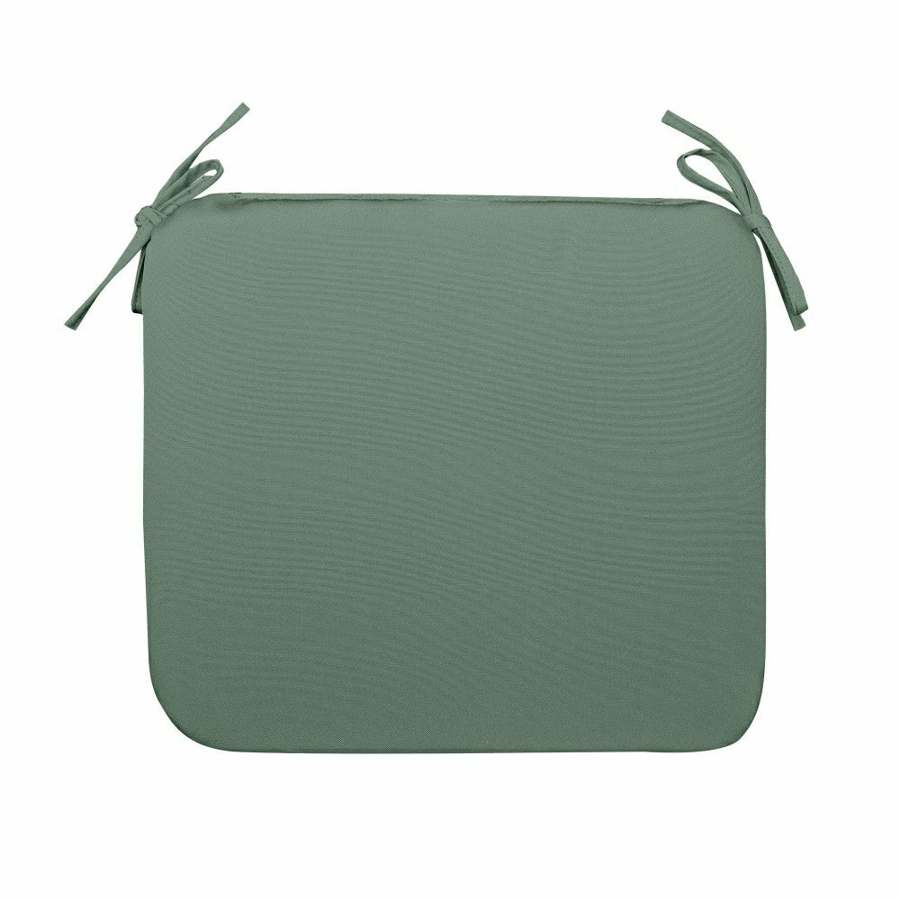 Classic Chair Cushion with Ties | Plow & Hearth