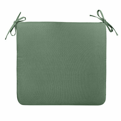 Classic Chair Cushion with Ties | Plow & Hearth