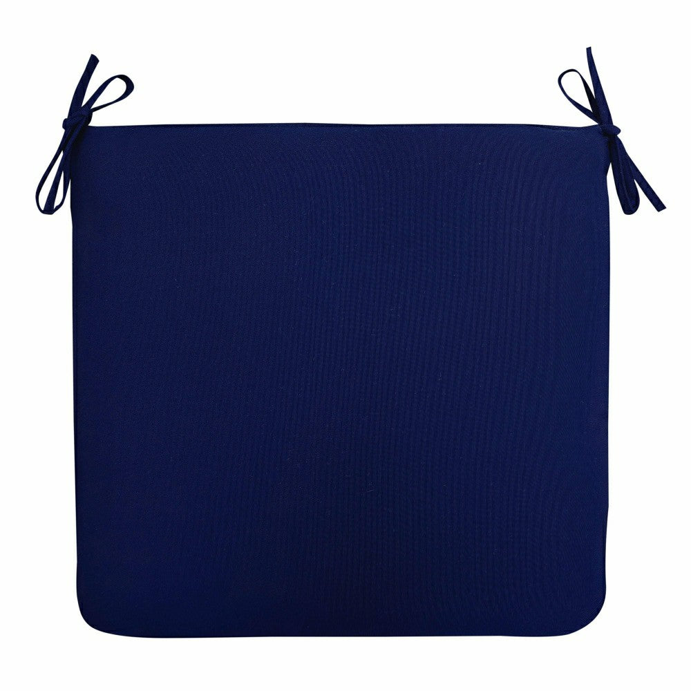 Classic Chair Cushion with Ties | Plow & Hearth