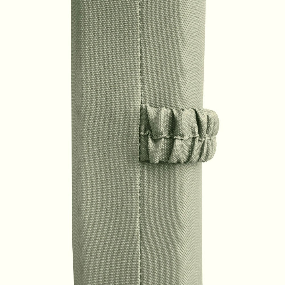 Outdoor Polypropylene Lounger Cushion 22"x73", Sage | Plow & Hearth