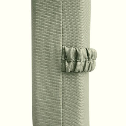 Outdoor Polypropylene Lounger Cushion 22"x73", Sage | Plow & Hearth