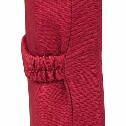 Outdoor Polyester Lounger Cushion 22"x73", Solid Red | Plow & Hearth