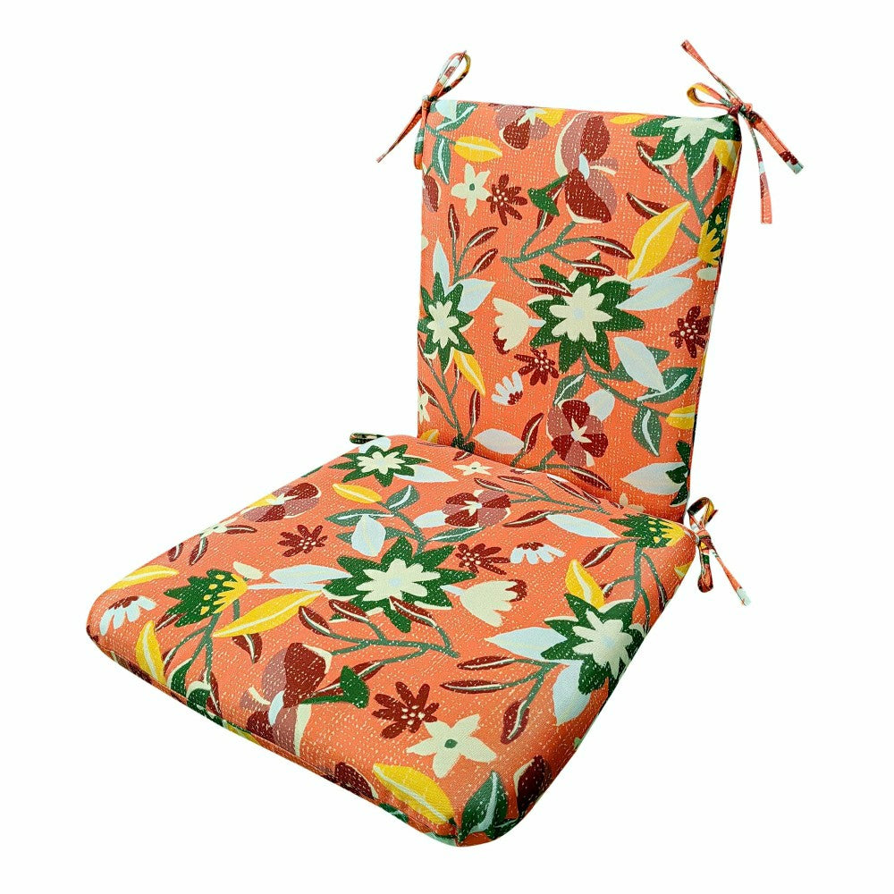 Classic Rocking Chair Cushion with Ties | Plow & Hearth