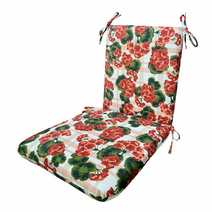 Classic Rocking Chair Cushion with Ties | Plow & Hearth