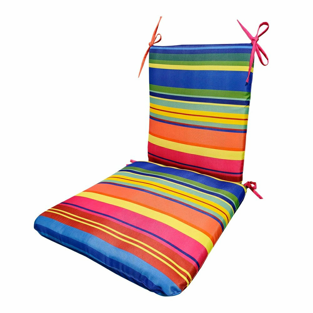 Classic Rocking Chair Cushion with Ties | Plow & Hearth