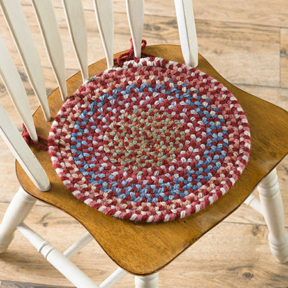 Blue Ridge Wool Braided Chair Pads Set of 4 | Plow & Hearth
