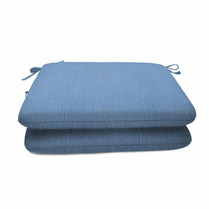 Sunbrella Premium Chair Cushion with Ties | Plow & Hearth