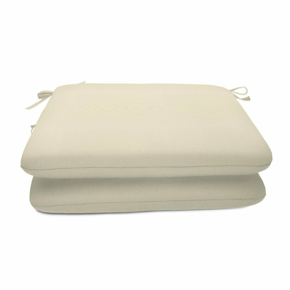 Sunbrella Premium Chair Cushion with Ties | Plow & Hearth
